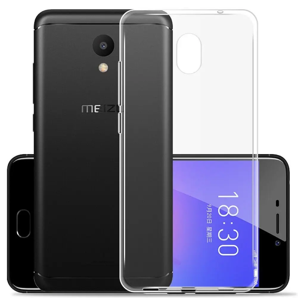 Мягкий чехол для Meizu C9 M9C Pro мягкий прозрачный из ТПУ meizu X8 A5 M5C M5 Note 5 M5S M3 M6 M6T