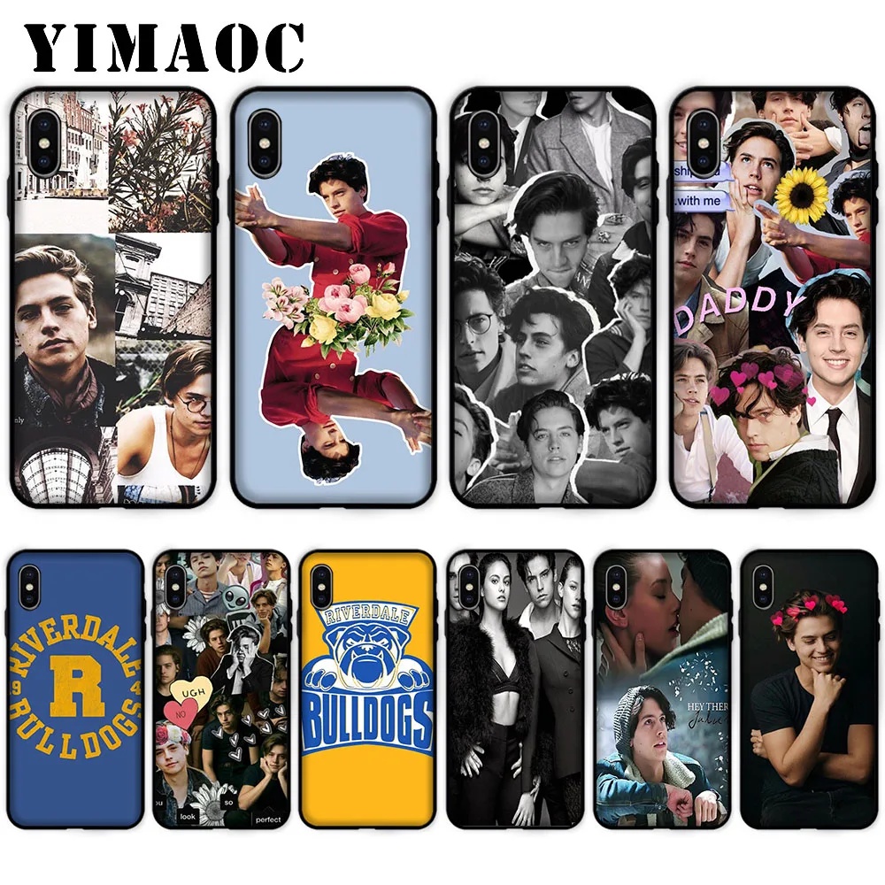 

YIMAOC Riverdale Series Cole Sprouse Soft Case for iPhone XS Max XR X 7 8 6 6S Plus 5 5S SE