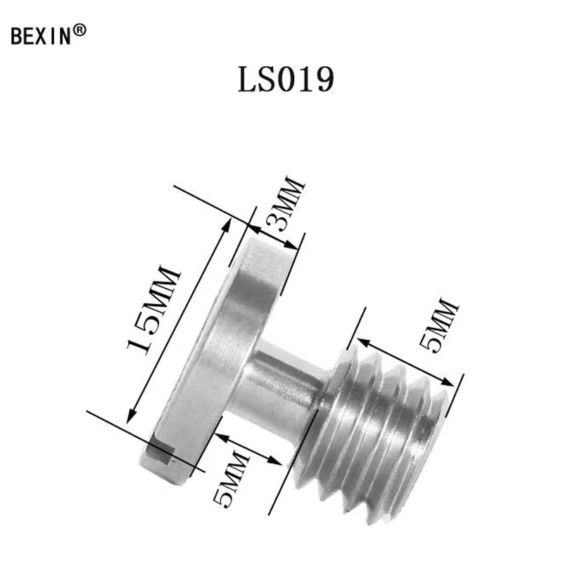 

3/8" Screw for Digital Camera, Tripod Monopod and Quick Release Plate Camera Photo Parts Accessories Screws