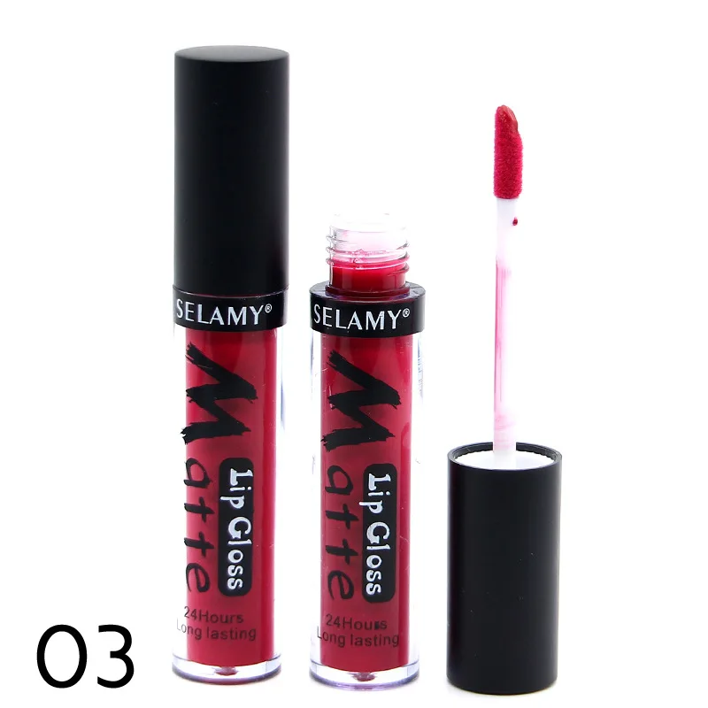 New Makeup Cosmetics Sexy Matte Liquid Lips Lipstick Batom 24 Colors Waterproof font b Maquiagem b