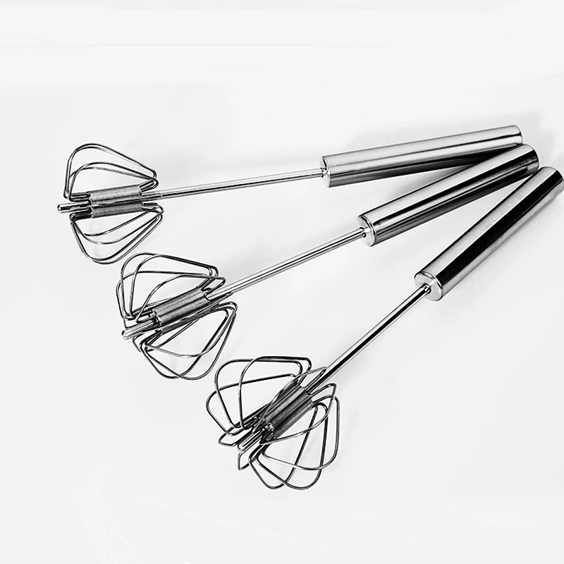 Non stick Stainless Steel Hand Egg Beaters Whisk Cream Agitator