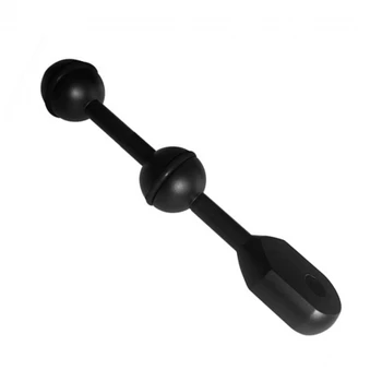 

Underwater Photography Diving Flashlight Extension Column with Dual Head Balls Joints Light Arm Extension Rod Tripod for Camera