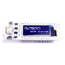 ESP8266 wifi чип 0,91 дюймов OLED CP2014 32Mb Flash ESP 8266 модуль Интернет вещей плата PCB для NodeMcu для Arduino IOT