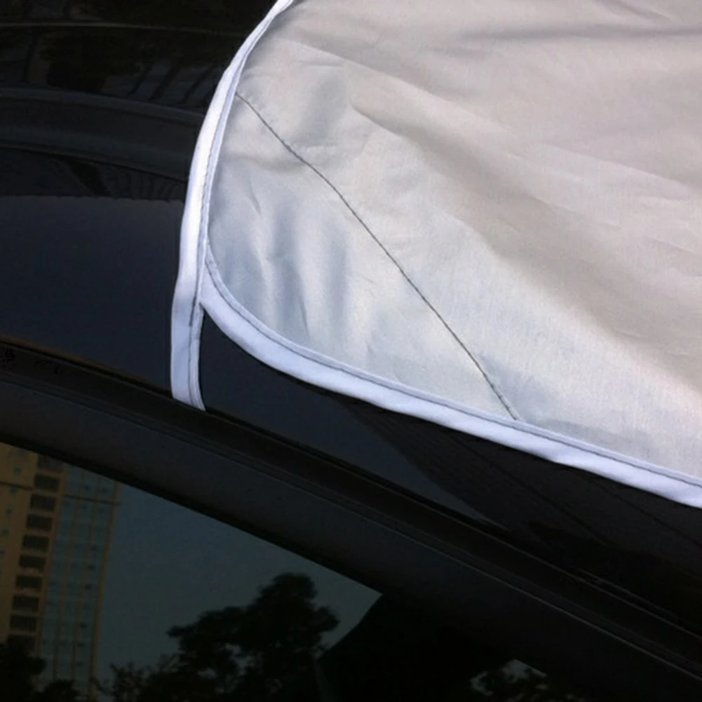 Auto Snow Cover Magnetic Car Windshield Windscreen Shade Sunshade Sun Visor Blind Front Window Screen Ice Frost Accessories
