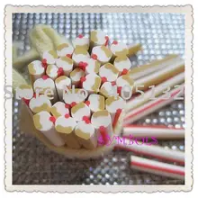 M-13 100 шт 5 мм Форма торта глиняный тростник необычный дизайн ногтей Полимерная глина трость