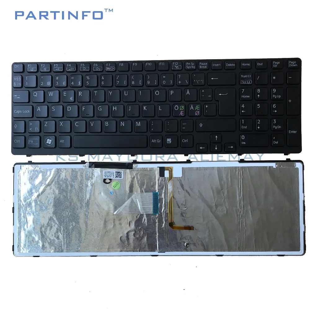 

Laptop parts for SONY VAIO SVE15 SVE-15 SVE151 SVE1511 SVE171 SVE1712 SVE1713 black NE backlit keyboard V133946AK1NE