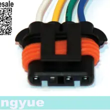 Longyue 2 шт. ремонт PLUG Соединительный провод разъем 4 игольчатая головка C SIERRA генератор AD244 15 см провода