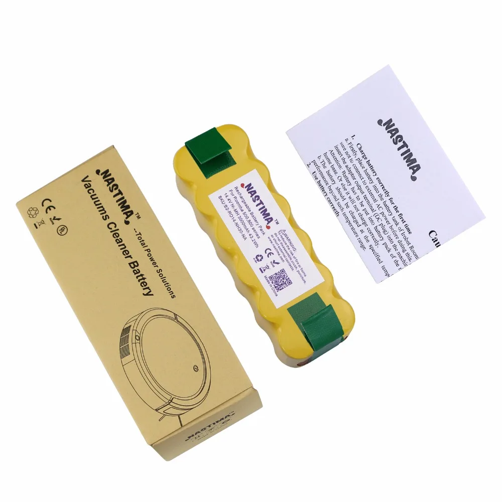 Nastima Xlife Bateria 3000 Mah Substituição Prolongado para Irobot Roomba 500 600 700 800 Series Vacuum Cleaner Irobots - Image 3