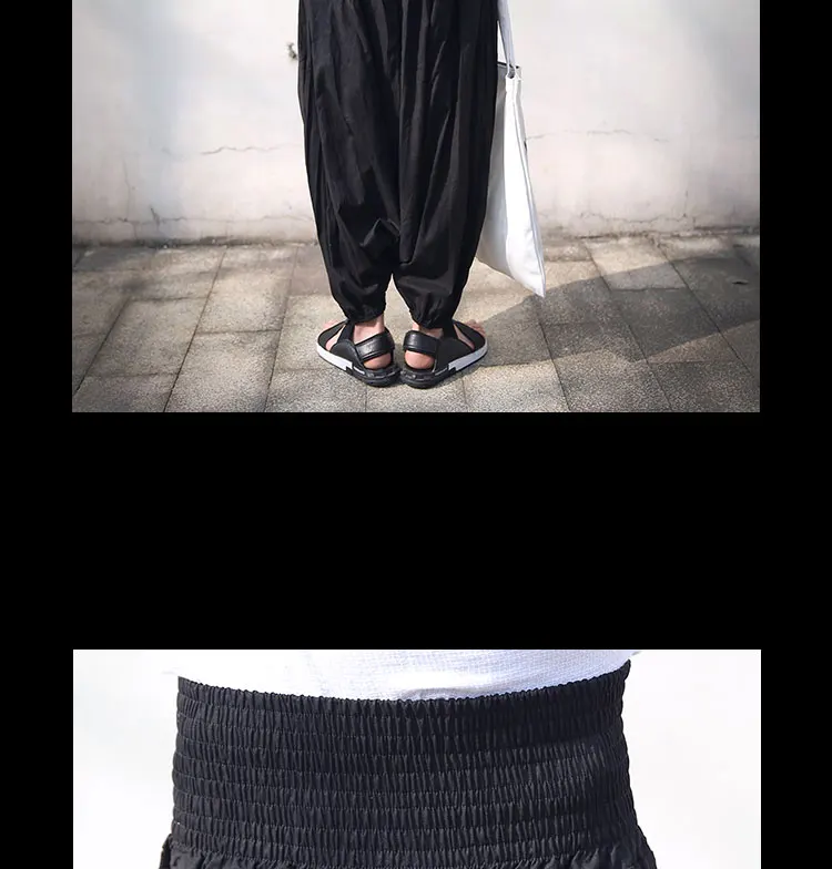 Большие размеры Для мужчин Штаны Harajuku Стиль личности Повседневное Для мужчин белье брюки/M-XXL