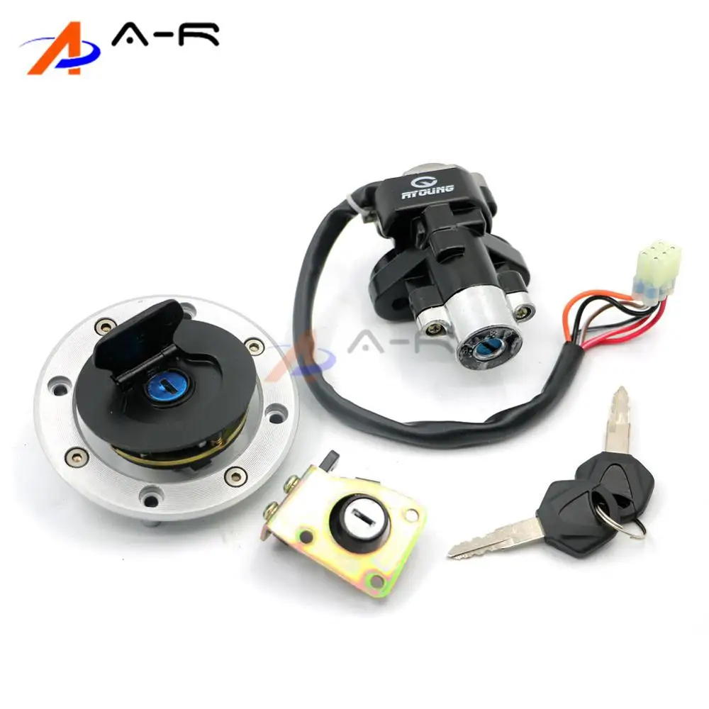 

Ignition Switch Petrol Oil Fuel Gas Tank Cap Cover Seat Locks Key Set for Suzuki GSXR600 GSX-R GSXR 600 97-00 GSX-R 750 GSXR750