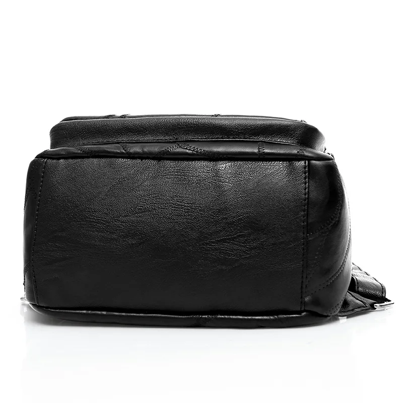  100% Genuine leather Big capacity backpack for women weaving tassel sheepskin travel bag sac transp