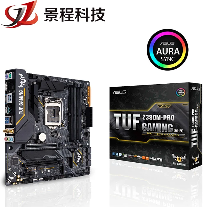 Asus TUF Z390M-PRO игровая(Wi-Fi) Настольная материнская плата