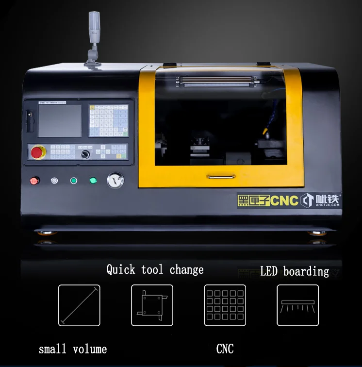 Small teaching CNC numerical control lathe numerical control car small lathe