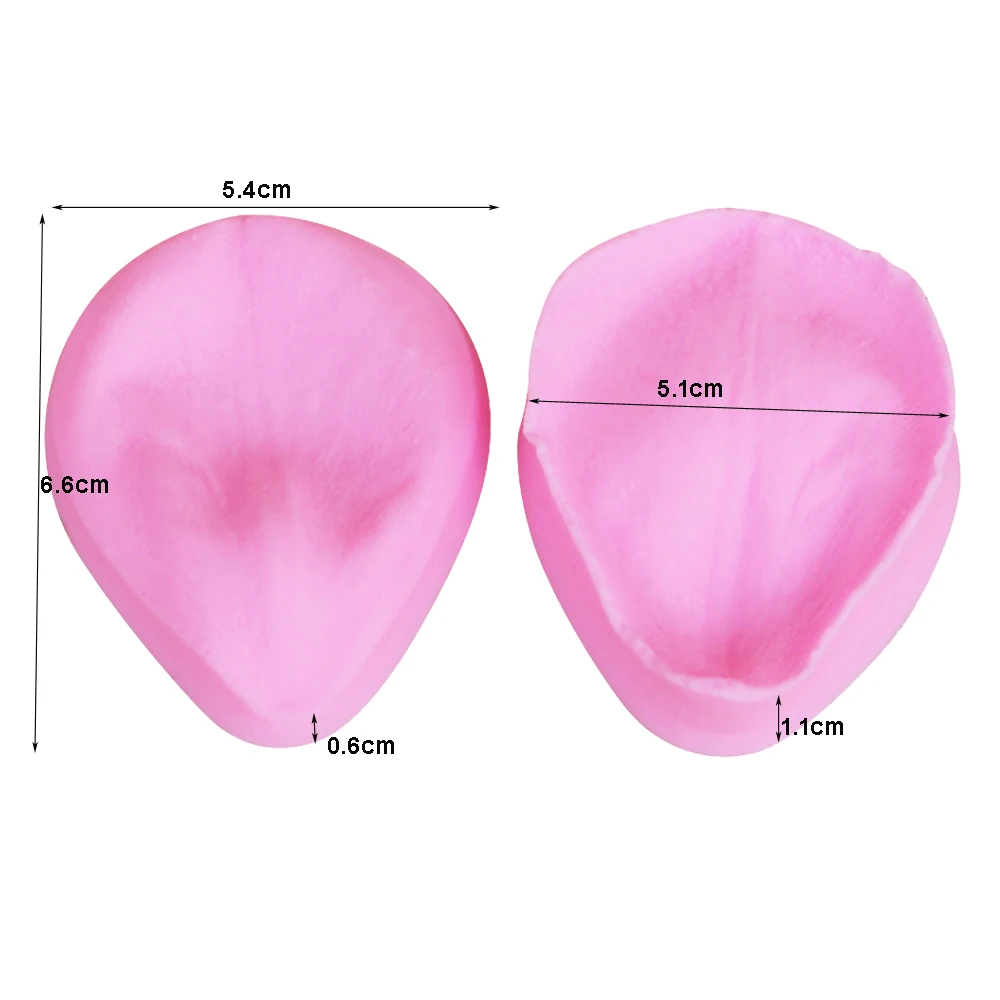 Lily Flower Petal Veiner &Cutter Silicone Mould Fondant Mold Cake Decorating Tools ,Sugarcraft Mold CS237