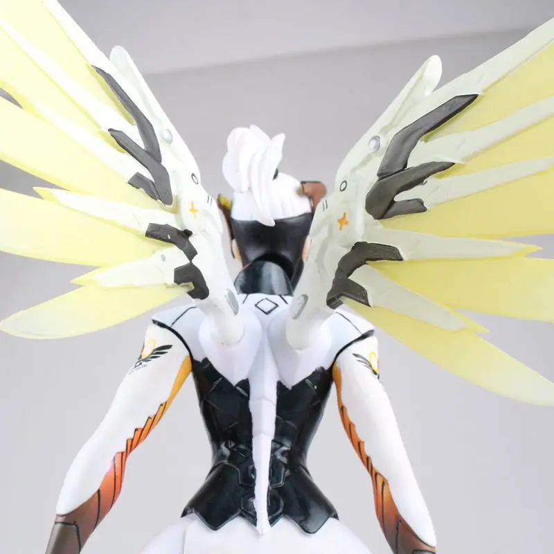 Бесплатная доставка 12 "Аниме OW Горячая игра герой Мерси в коробке 30 см ПВХ