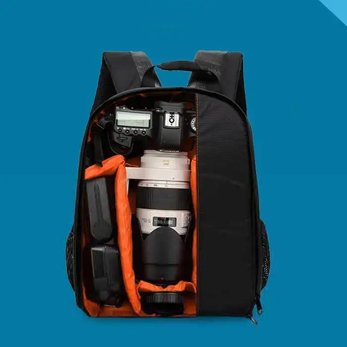 Профессиональный Рюкзак для фотоаппарата Противоугонная Водонепроницаемая камера для хранения 2 SLR на открытом воздухе, путешествия и т. д. сумка на молнии
