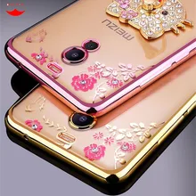 

OHCFAN For Meizu M6 Note Case Cover for Meizu M6Note M 6 Note 5.5" Luxury Soft TUP Case flower Phone shell For Meilan Note 6