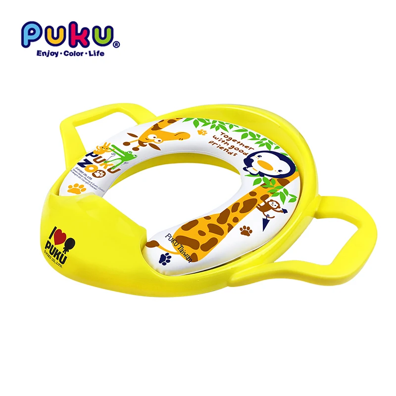 Puku Original Soft Potty Seat With Handles Potty Training Boys From 6 Months up Until 4 Years Baby Toilet Seat Urinol Infantil (7)