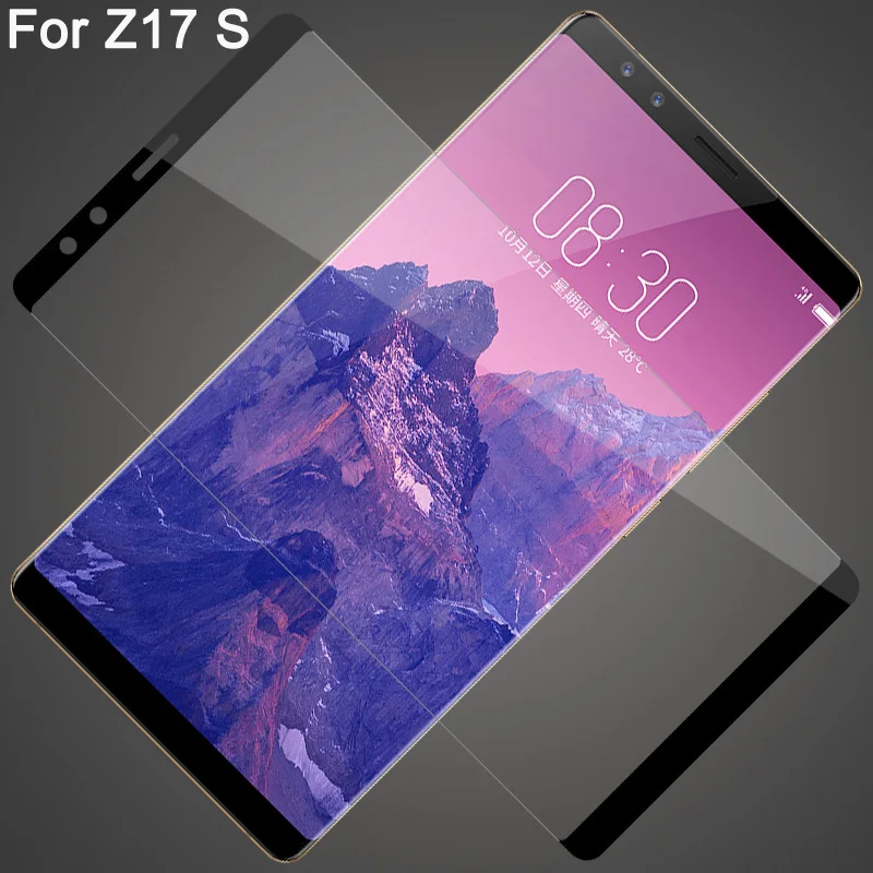 3D полное покрытие закаленное стекло для ZTE Nubia Z17S Z17 S 9H Защитная пленка экрана Nx595j |