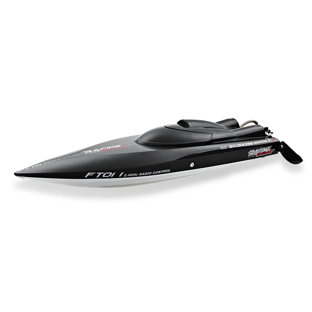 FeiLun FT011 RC Boat Motor Brushless 2.4G High Speed 55km/h Water Cooling System Remote Control Racing Speedboat Kids Toys Gift