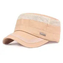 Kagenmo сетчатая летняя армейская шляпа мужские брюки Sunhat крутая дышащая мужская летняя кепка кость тонкий хлопок 10 шт./лот