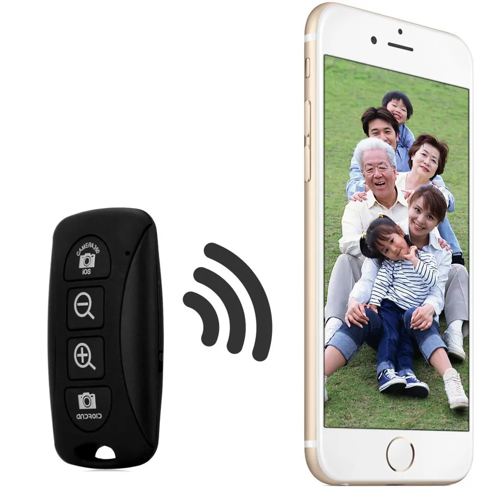 Camera Phone Control Android bluetooth remote control self timer camera shutter with zoom buttons for ios android phonewireless phone s in shutter