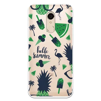 

Stand case costume drawing Hello Summer Blue WP007 for Xiaomi Redmi 5