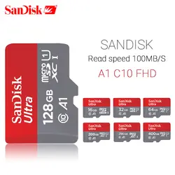 100% Оригинальные sandisk Micro SD карты Class10 TF card16gb 32 ГБ 64 ГБ 128 ГБ 80 МБ/с. карты памяти для samrtphone и настольный ПК