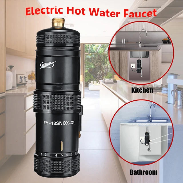 220v 3400w Instant Heating Electric Hot Kitchen Electric Faucet Water  Heater Hot Water System Shower Tap Bathroom Kitchen - Electric Water  Heaters - AliExpress