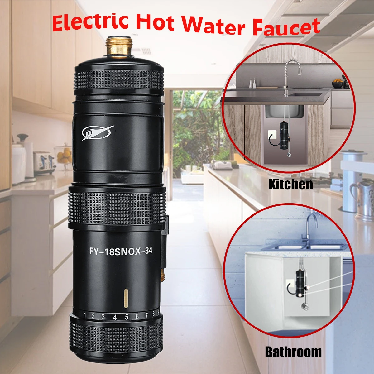 Good Buy 220v 3400w Instant Heating Electric Hot Kitchen Electric