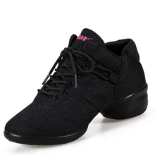 Новая брендовая танцевальная обувь для девочек, спортивная мягкая дышащая женская обувь для тренировок, современная танцевальная обувь для джаза, кроссовки