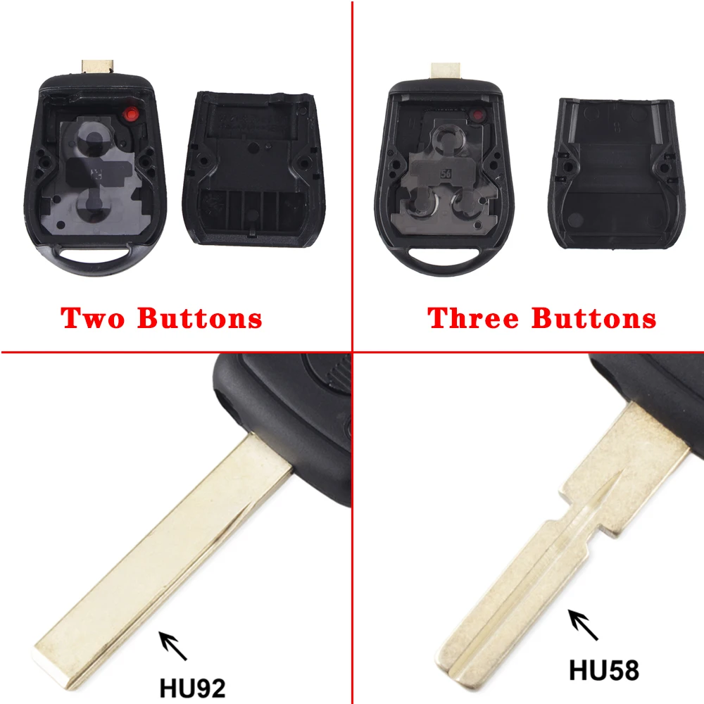 10 pcs Chiave telecomando per BMW E31 E32 E34 E36 E38 e39 E46 Z3 Fob Uncut caso chiave - HTB170pacRGE3KVjSZFhq6AkaFXac
