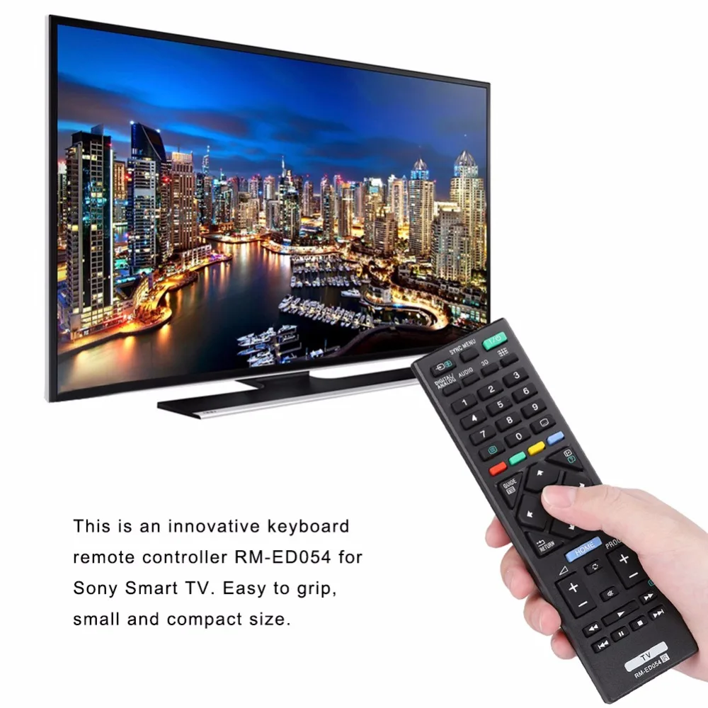 VBESTLIFE замена пульта дистанционного управления для Sony RM ED054 Smart LED LCD 3D TV пульт