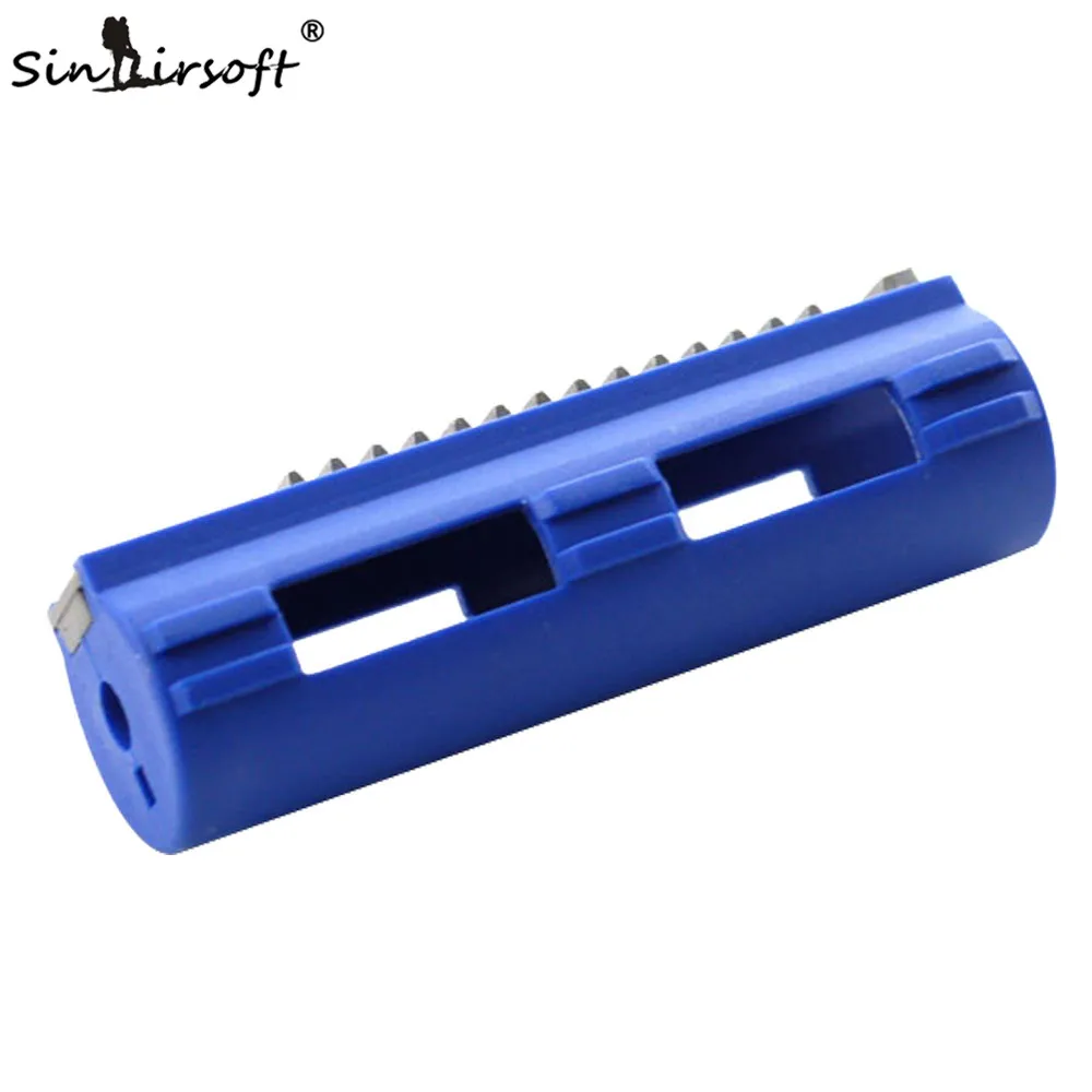 SINAIRSOFT SHS Fibre Reinforced Carbon Steel Full Steel 14 Teeth Piston for Airsoft AEG M4 AK G36 MP5 Gearbox Ver 2/3 SA0110