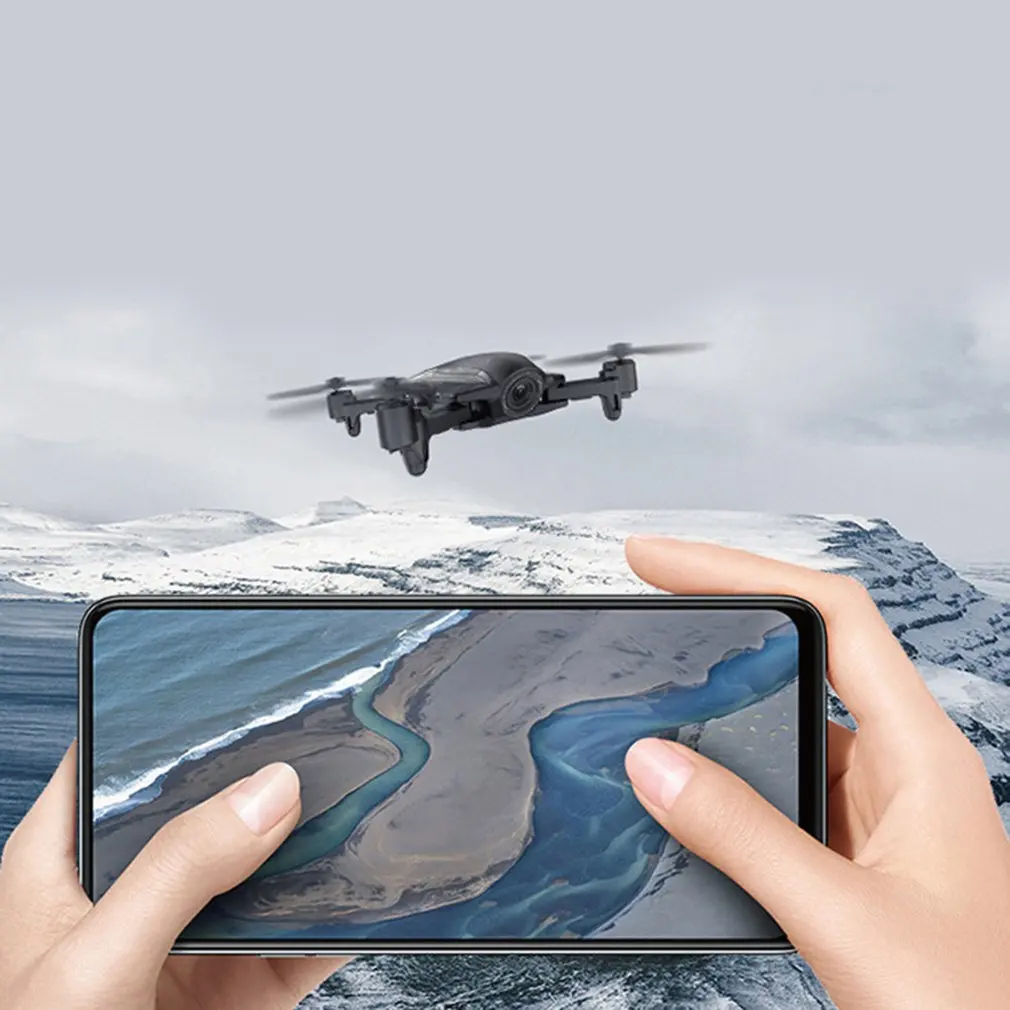 

912 Folding Gps Drone Wind-Resistant Automatic Returning 1080P Aerial Remote Control Four-Axis Aircraft Box RC