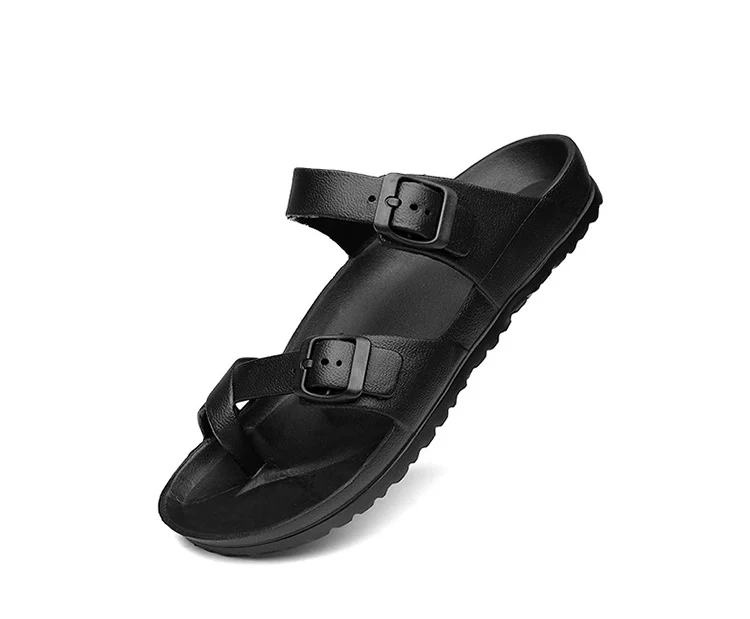 Новые летние мужские сандалии мягкая подошва и тапочки Студенческая трендовая пляжная обувь пара тапочек мужские сланцы