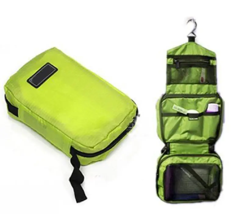  New Portable Hanging Organizer Bag Foldable Cosmetic Makeup Case Storage Traveling Toiletry Bags Wa