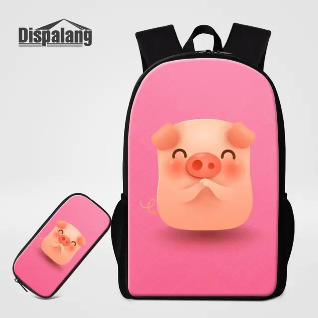 Cute Pink Piggy 2pcs/set Combination 