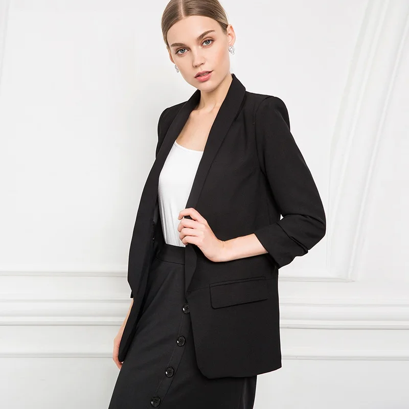 6-Colors-Blazer-Women-Slim-White-Black-Blazer-Crimping-Sleeve-None-Button-Work-Office-Ladies-Blazer (1)