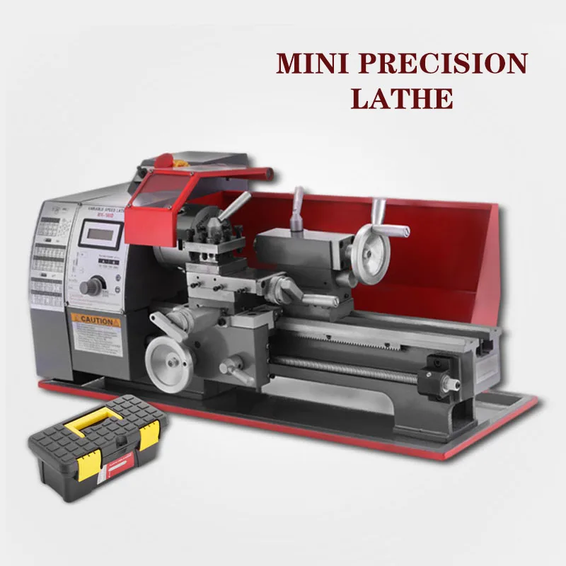 

Mini Lathe Metal Horizontal Benchtop 600W Machining Precision Benchtop Small Metal Lathe Ordinary Machine Tool