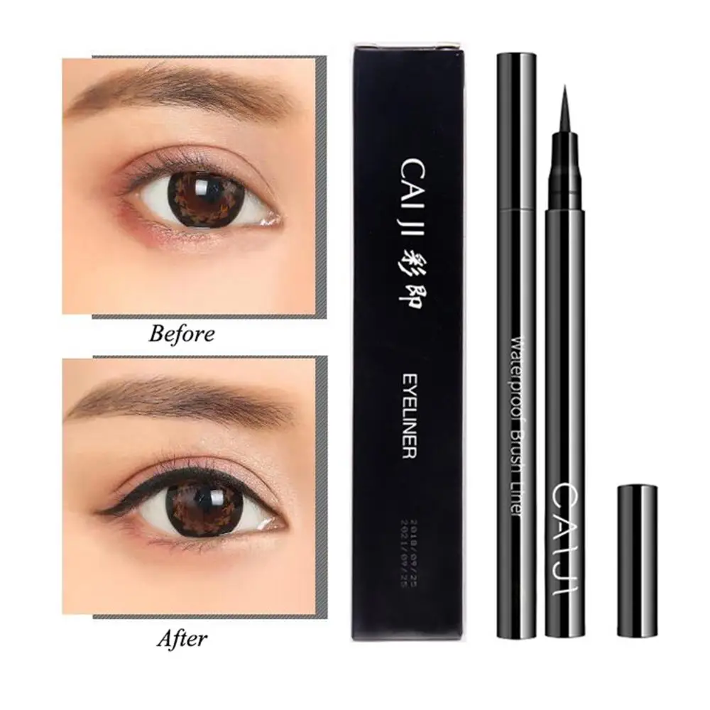 

Quick Dry Eyeliner Pen Long-Lasting Waterproof Smudge-Proof Easy To Use Liquid Eyeliner