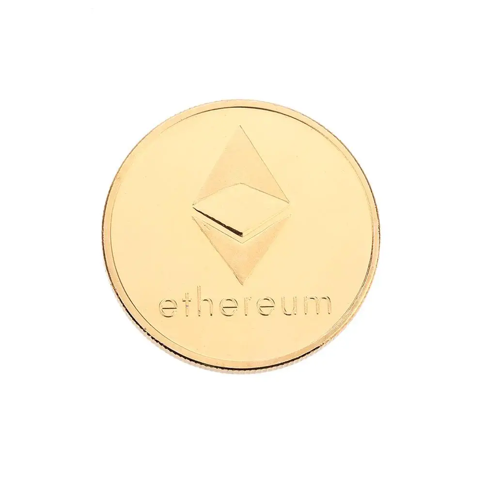 Gold Plated Bitcoin Coin Collectible GiftEmbossed Ether Commemorative Coin Art Collection Physical Gold Commemorative Coins Gold Plated Bitcoin Coin Collectible GiftEmbossed Ether Commemorative Coin Art Collection Physical Gold Commemorative Coins