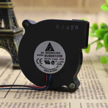 

Free Delivery.5 cm 5015 small blower BUB0512HB 12 v 0.24 A 3 line
