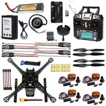 DIY FPV Drone W/ FS-I6 TX RX S600 4 axis Quadcopter APM 2.8 Flight Control GPS 7M 40A ESC 700kv Motor 4400MAH Battery Full Set