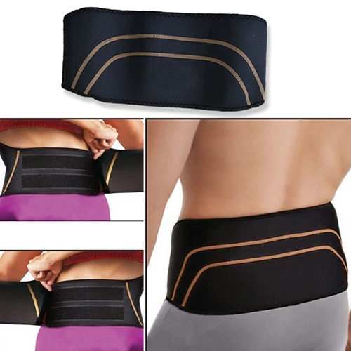 Men's Adjustable Slimming Waist Tummy Fat Burner Belt Slim Fit Body
