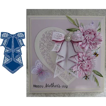 

Waterfall Bow Metal Cutting Dies for Scrapbooking and Cards Making Paper Craft Dies New 2019