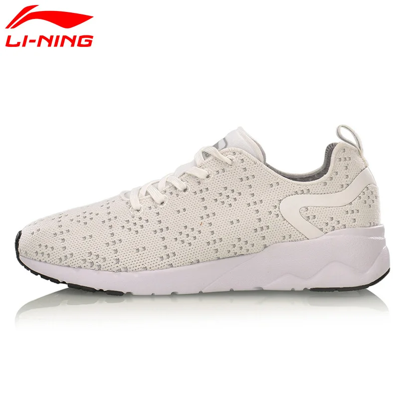 

Li-Ning Women's Heather Lifestyle Shoes MONO YARN Breathable Leisure Sneakers LiNing Sports Shoes AGCM076 YXB074