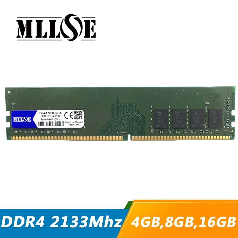 MLLSE DDR4 4GB 8GB 16GB PC4-17000P RAM Memory 2133mhz 2133 mhz 4G 8G 16G Desktop PC motherboard Computer Memoria SODIMM | Компьютеры и