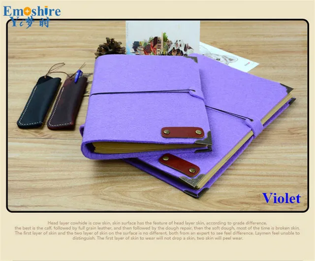 Vintage Buatan Tangan Bermutu Tinggi A4 Merasa Paperback Notebook Bisnis Travel Journal Notepad Kosong Disesuaikan Hadiah Alat Tulis N090 Travel Journal Journal Blankbusiness Journal Aliexpress
