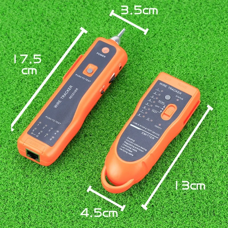 UTP STP Cat5 Cat6 RJ45 Line Finder Telephone Wire Tracker Tracer Diagnose Tone Tool Kit LAN Network Cable Tester